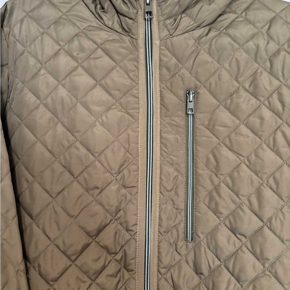 J. Crew Women’s Packable Olive Green Quilted Field Jacket - Picture 4 of 8